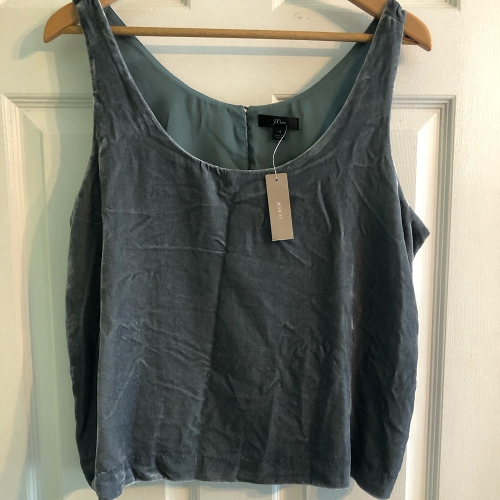 J Crew Rift believer rank top, NWT